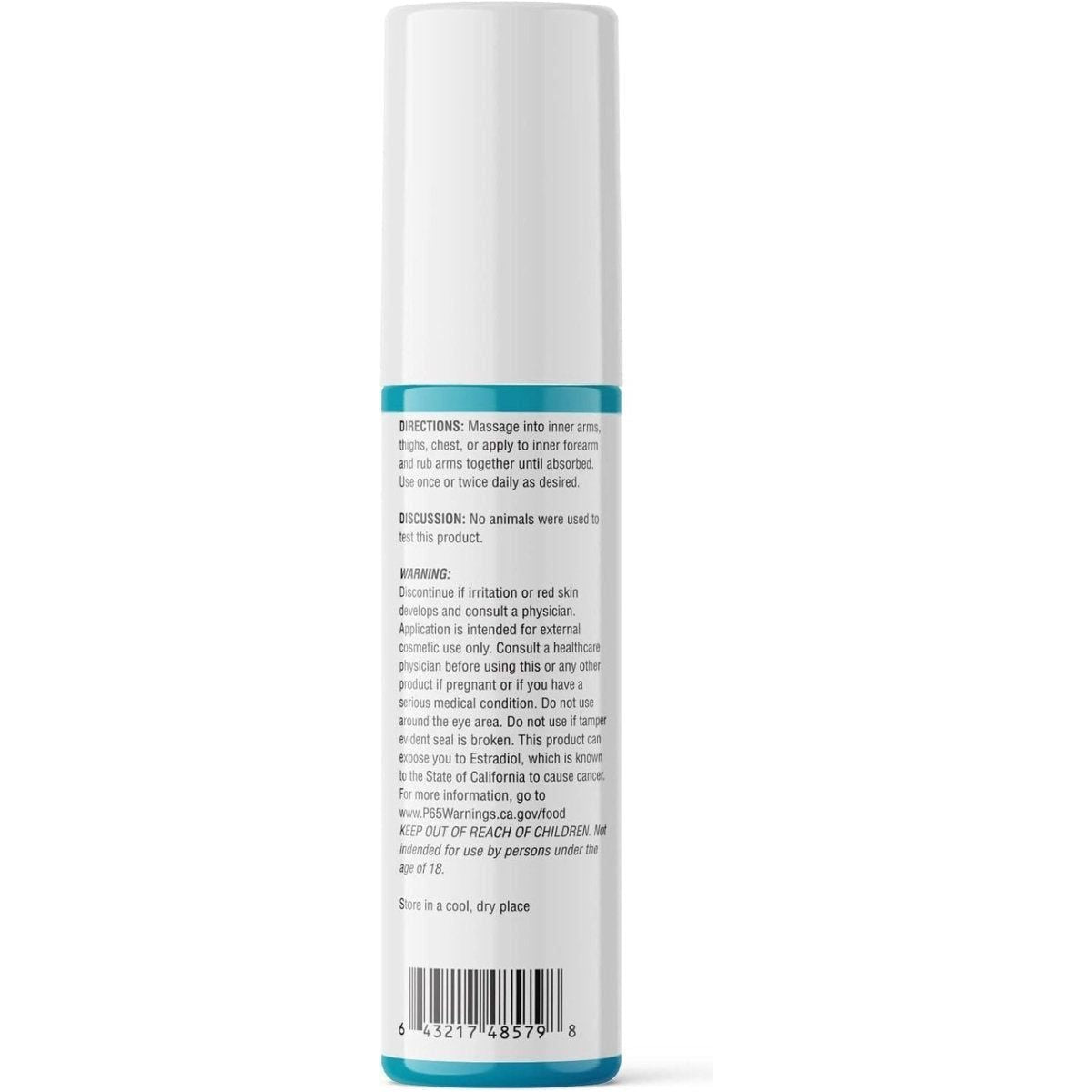 Natural Menopause Relief Bioidentical Estrogen Cream 85ml