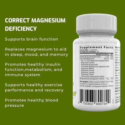 Best Magnesium Supplement Capsules 60 Count