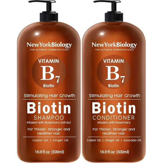 Nourishing Biotin Shampoo Conditioner Set for Hair Growth - Mycosmeticslondon