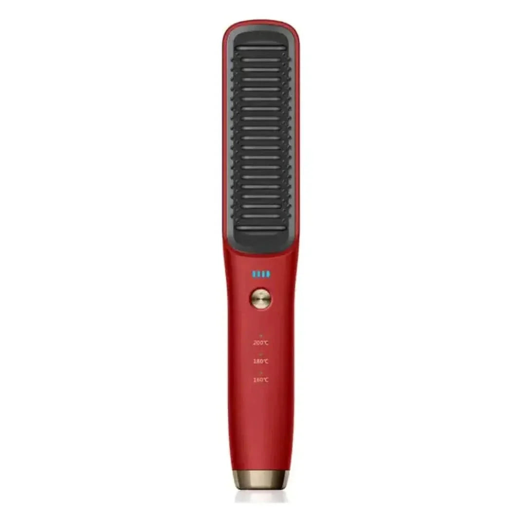 Easy Straight Hair Brush | Rechargeable Frizz Free Styler