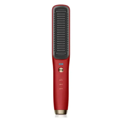 Easy Straight Hair Brush | Rechargeable Frizz Free Styler