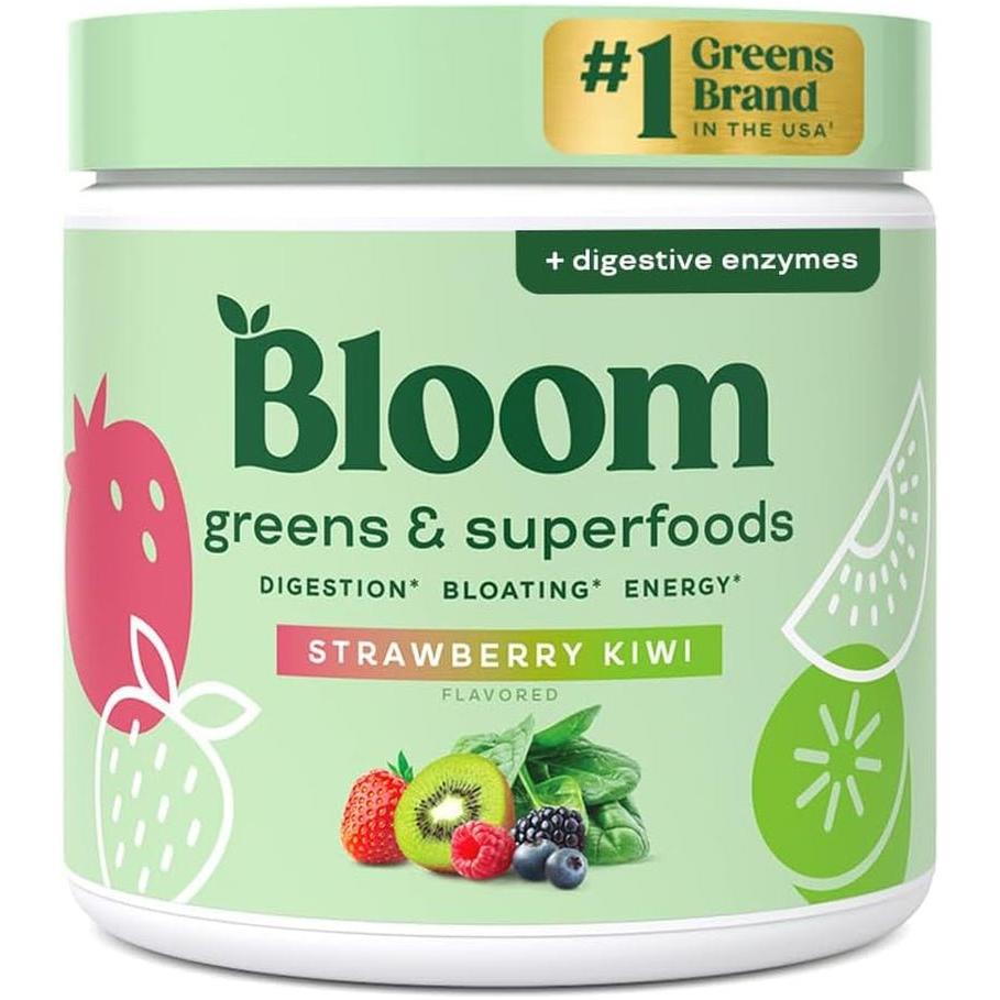 Delicious Strawberry Kiwi Green Superfood Powder - Mycosmeticslondon