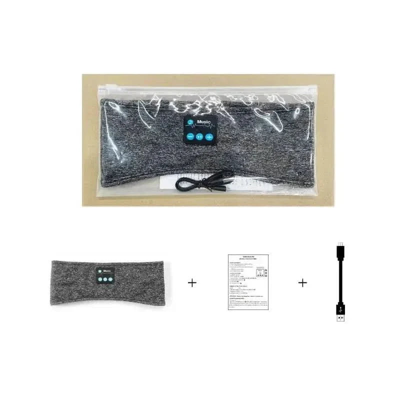 Soft Wireless Sports Headband Headset