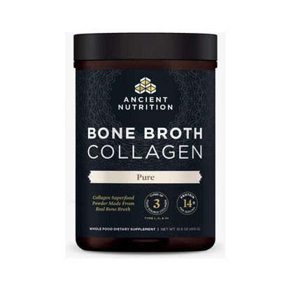 Natural Collagen Powder - Pure Bone Broth Supplement - Mycosmeticslondon