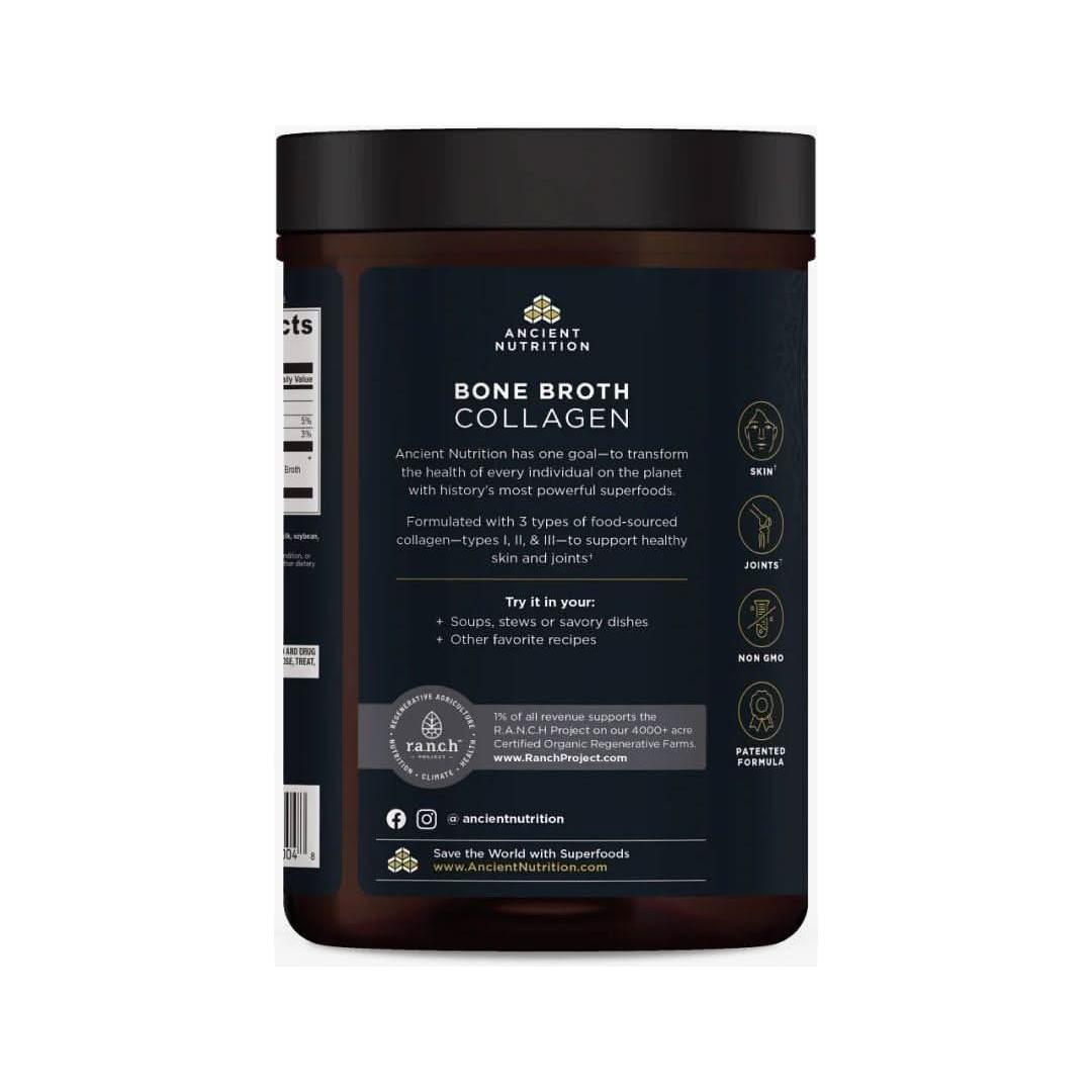 Natural Collagen Powder - Pure Bone Broth Supplement
