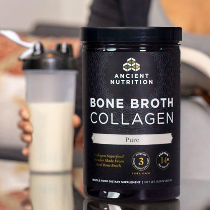 Natural Collagen Powder - Pure Bone Broth Supplement
