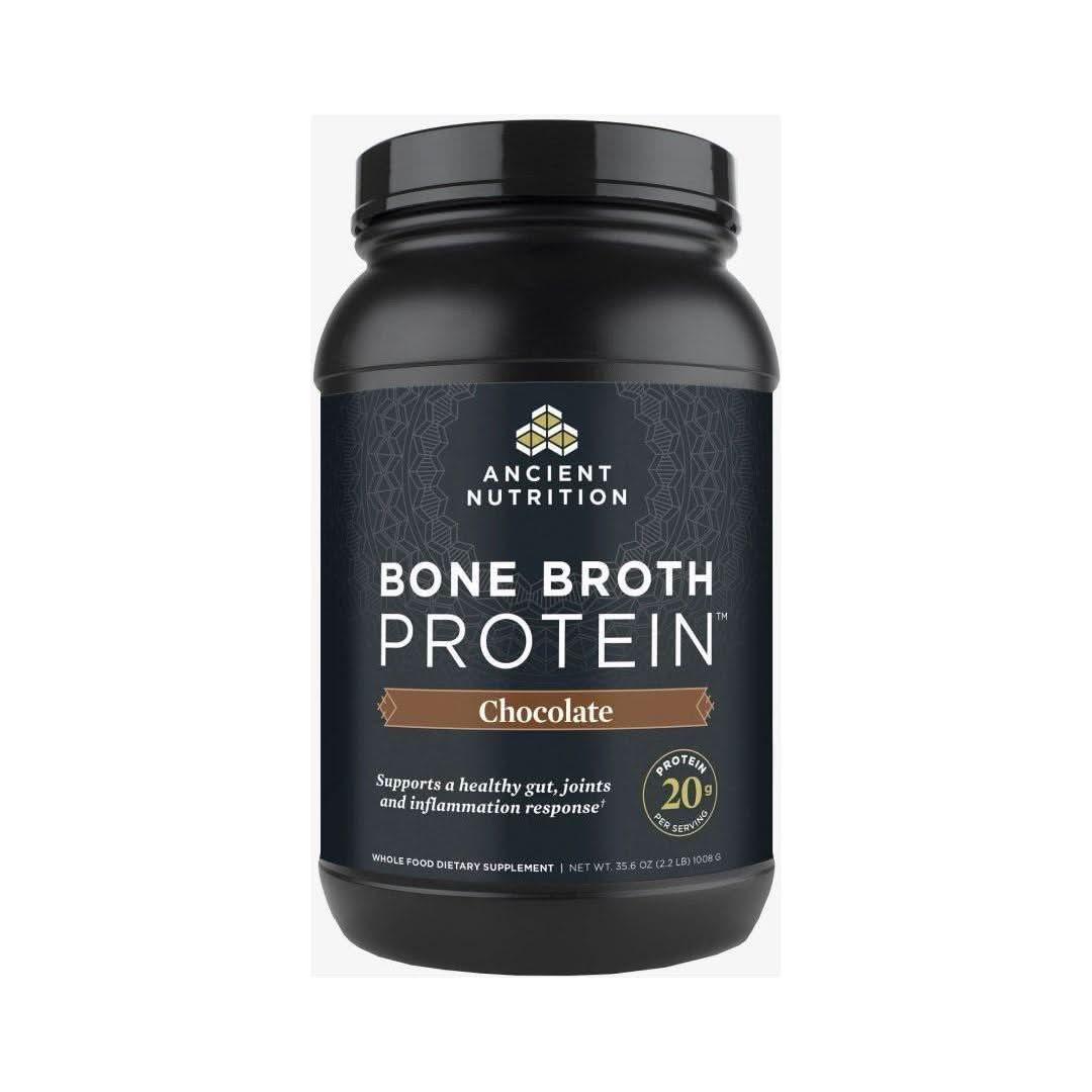 Delicious Chocolate Bone Broth Protein Powder Supplement