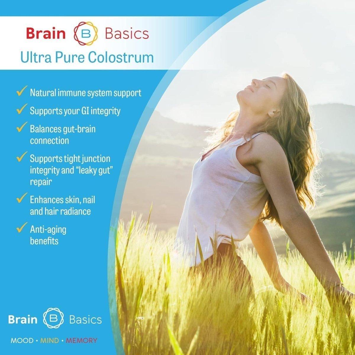 Pure Colostrum Powder Supplement for Immune Boost