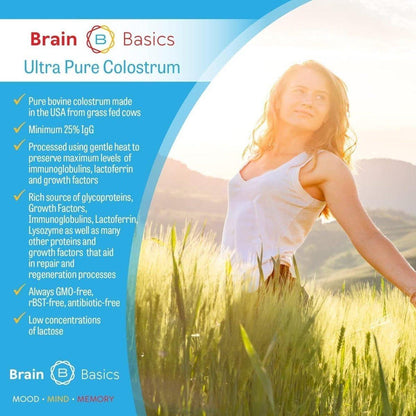 Pure Colostrum Powder Supplement for Immune Boost