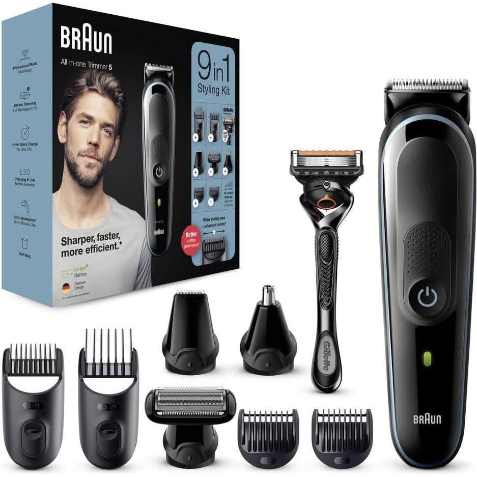 Premium 9-in-1 Cordless Grooming Kit for Men - Mycosmeticslondon