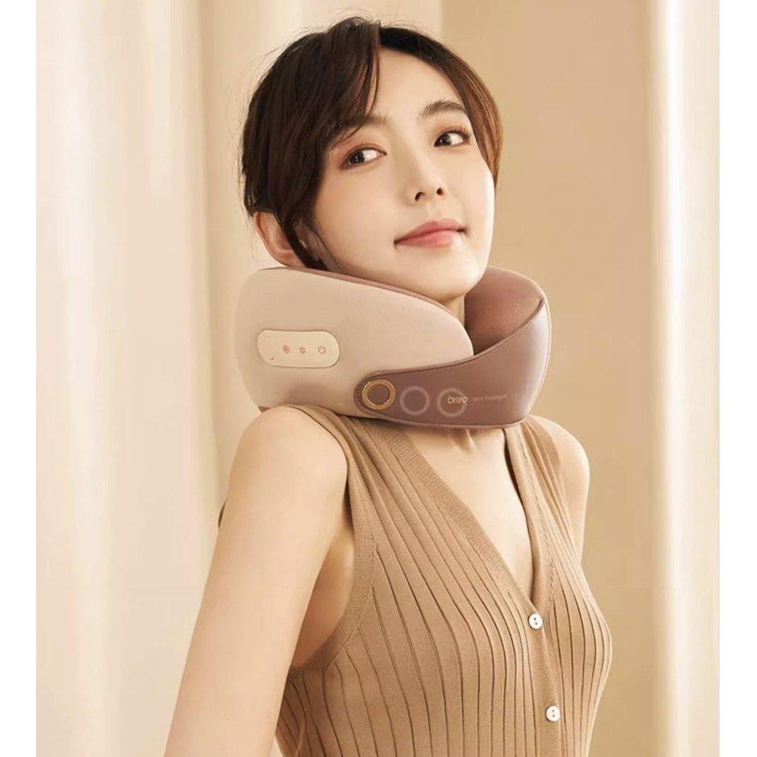 Portable Electric Neck Massager with Heat Therapy