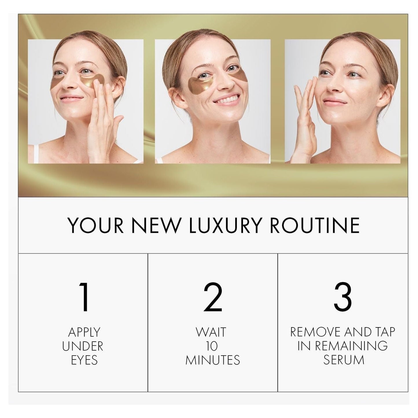 Rejuvenating Eye Gel Patches - 60 Count Anti Aging Hydrogel