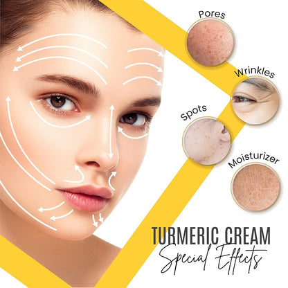 Natural Turmeric Face Cream with Vitamin C Moisturizer