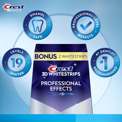 Professional At-Home Teeth Whitening Strips Kit