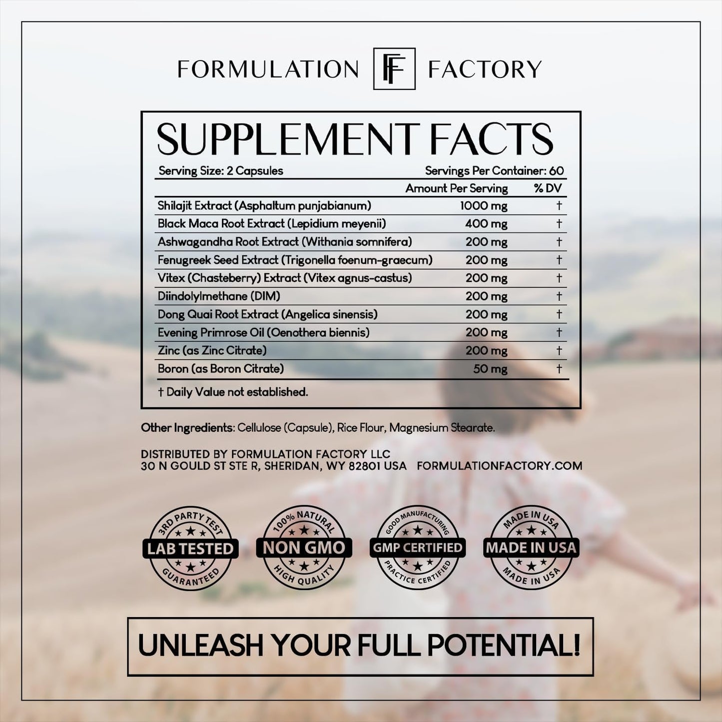 Women's Hormone Balance Supplement - Mood & Energy Booster