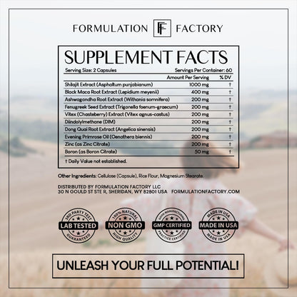 Women's Hormone Balance Supplement - Mood & Energy Booster