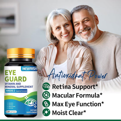 Eye Health Supplement with Antioxidants 120 Softgels