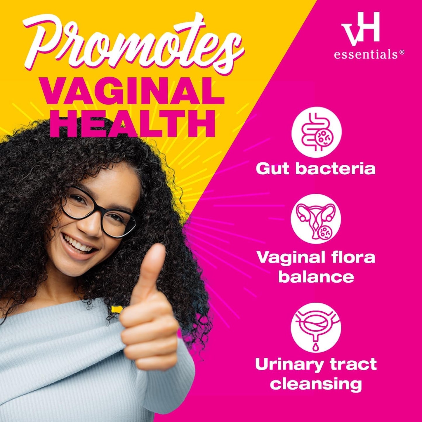Women's Probiotic Supplement with Cranberry & Prebiotics