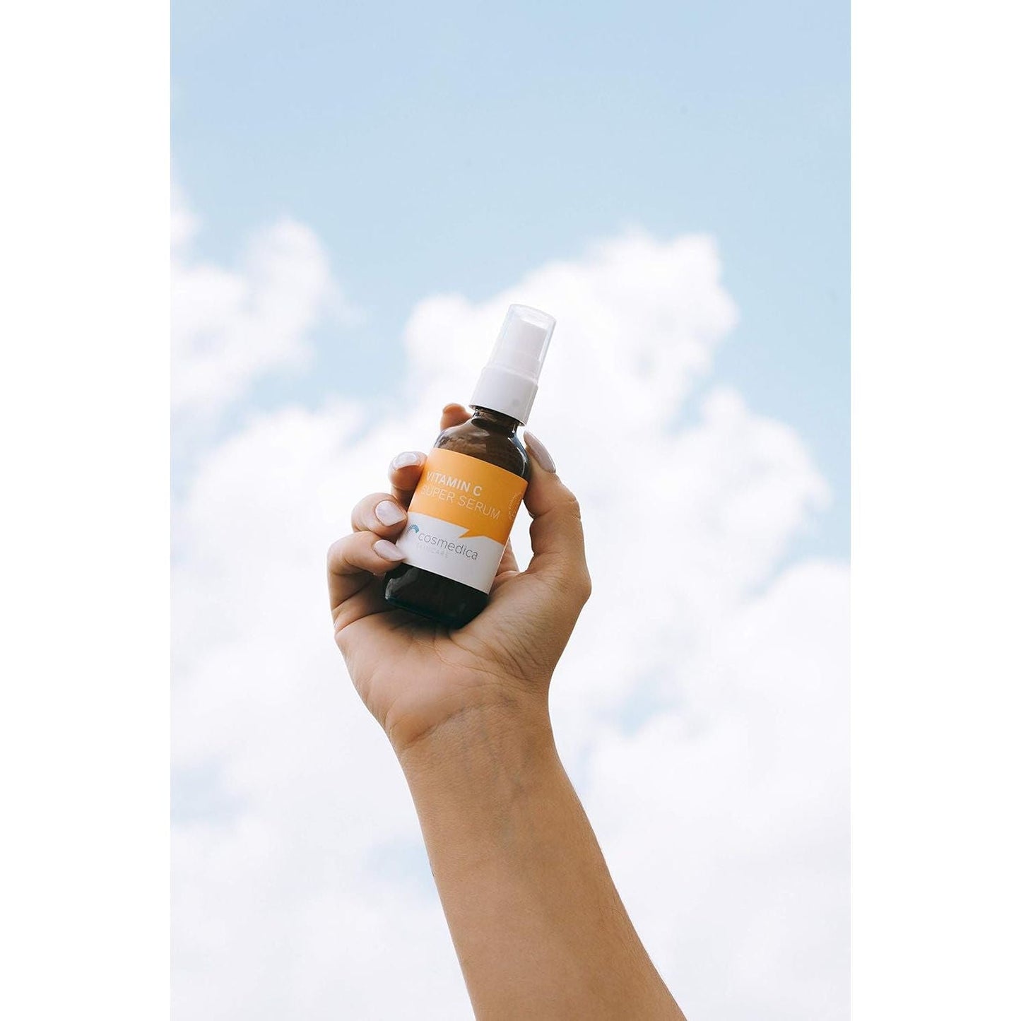 Natural Glow Face Serum with Vitamin C and Hyaluronic Acid