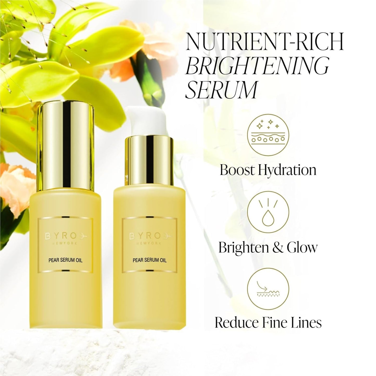 Natural Pear Face Oil - 20ml | Nourishing Glow Serum