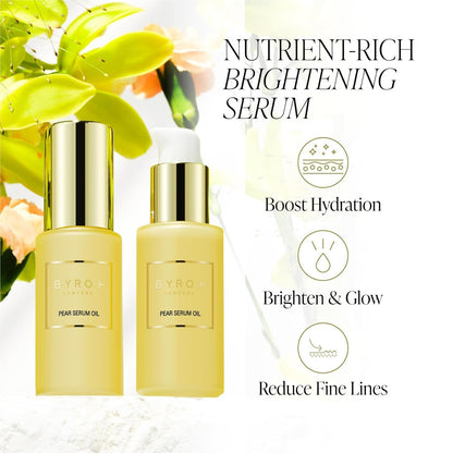 Natural Pear Face Oil - 20ml | Nourishing Glow Serum