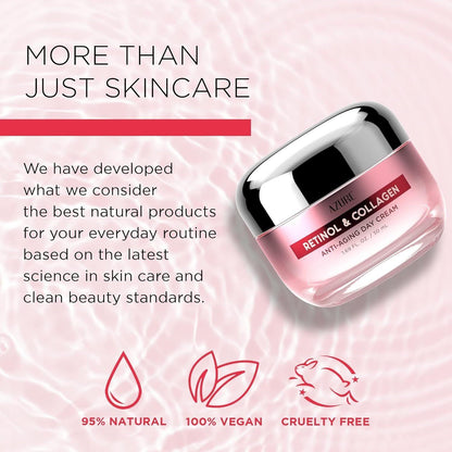 Hydrating Anti Aging Face Moisturizer with Retinol & Collagen
