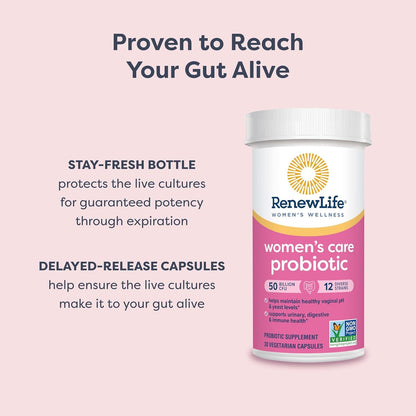 Probiotics for Women - 60 Count, 50 Billion CFU