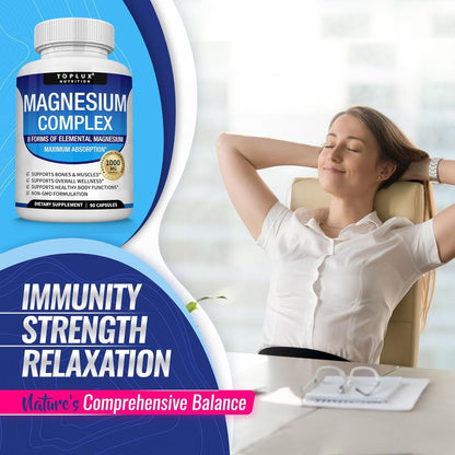High Strength Magnesium Tablets for Energy and Fitness