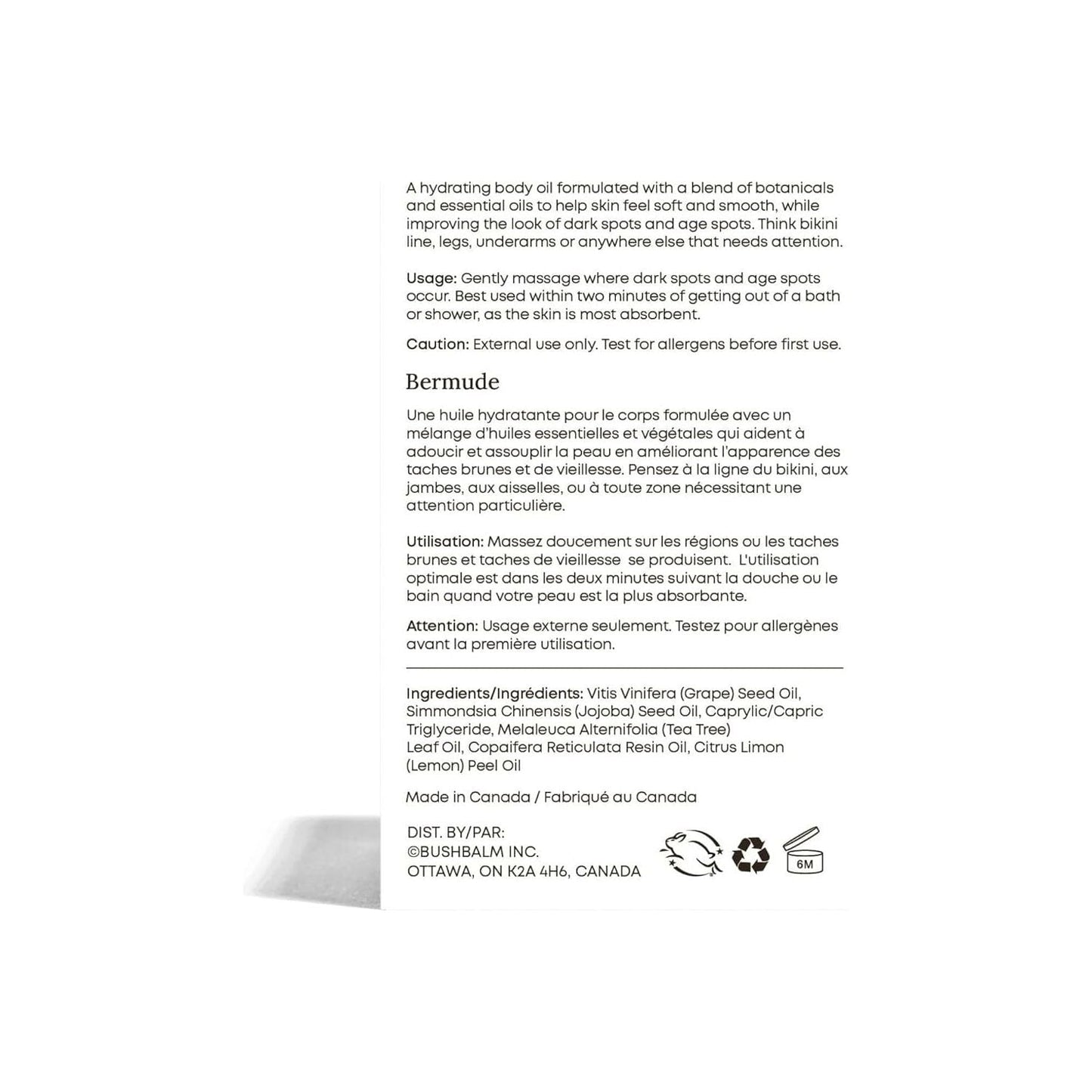 Natural Dark Spot Remedy Oil - 30ml