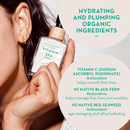 Natural Vitamin C Face Serum 30ml - Anti Aging Skin Brightener