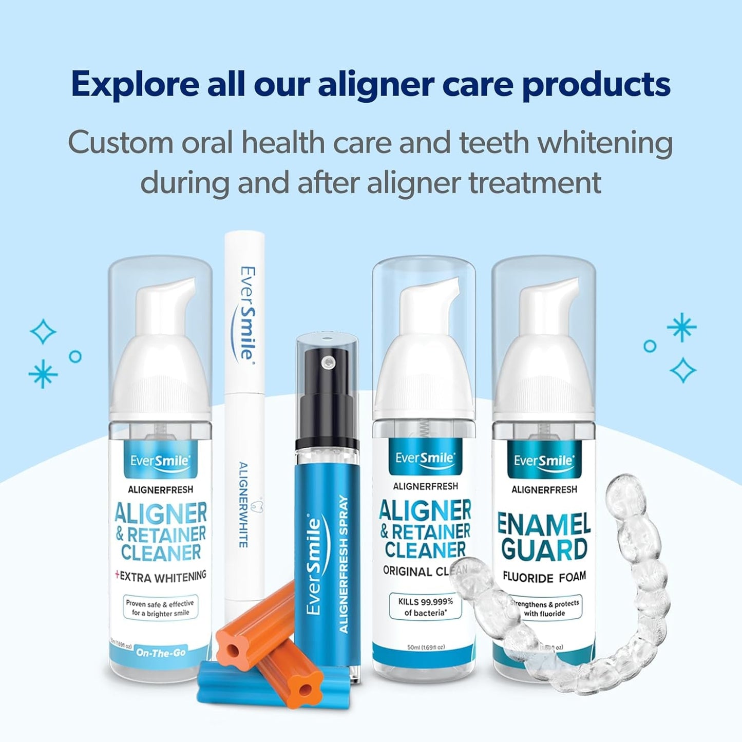 Minty Fresh Aligner Cleaning Solution 50ml