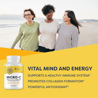 Powerful Vitamin C Capsules - 90 Count