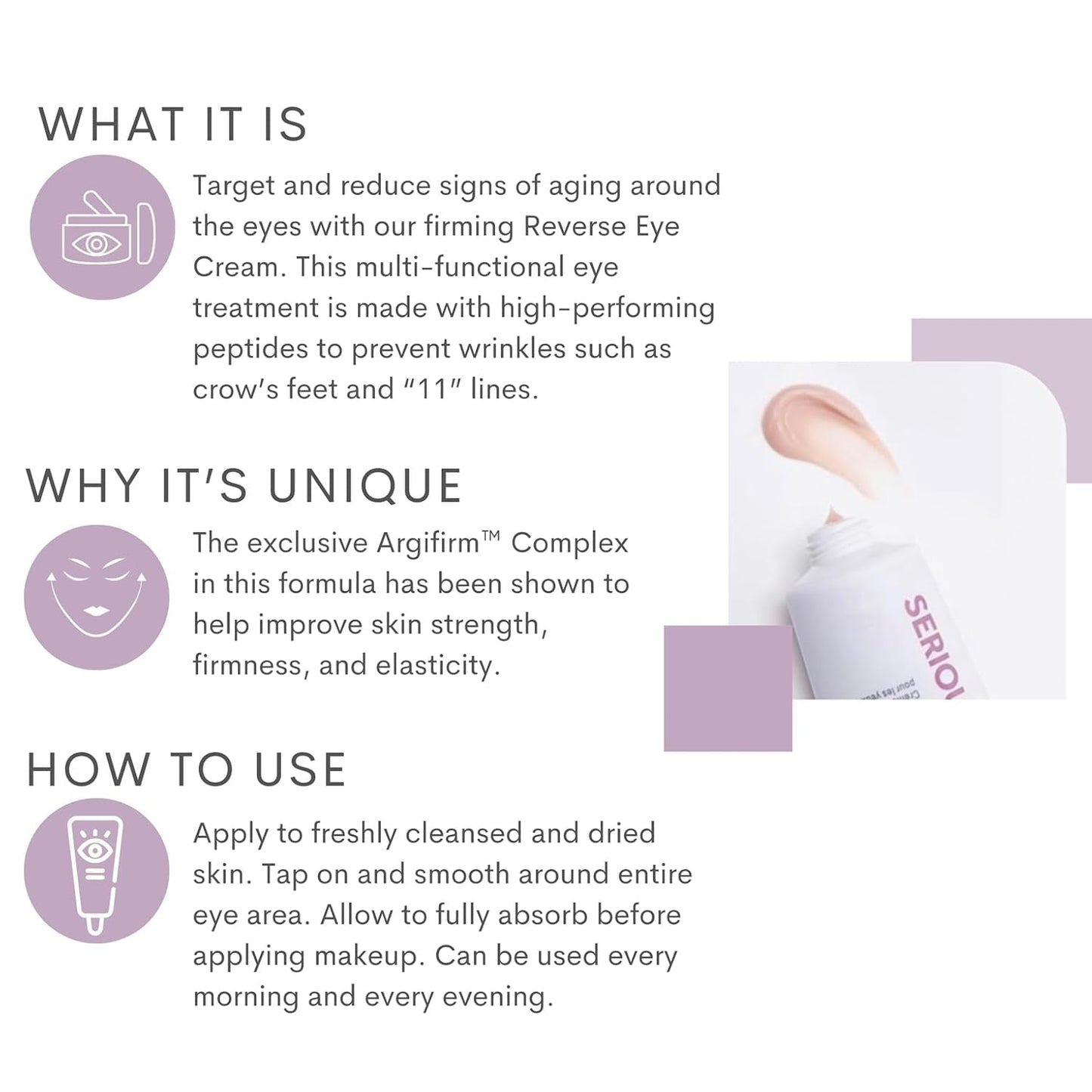 Advanced Anti Aging Eye Cream 30ml - Moisturizing & Firming
