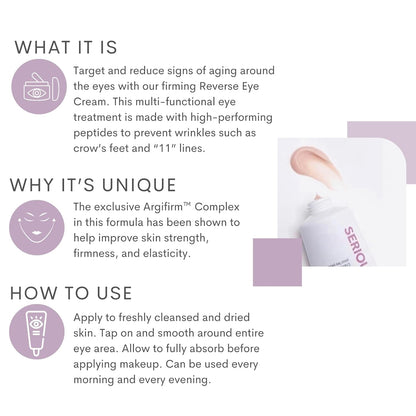 Advanced Anti Aging Eye Cream 30ml - Moisturizing & Firming