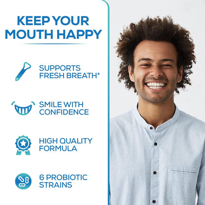 Natural Oral Health Probiotic 60 Tablets - Gum Support