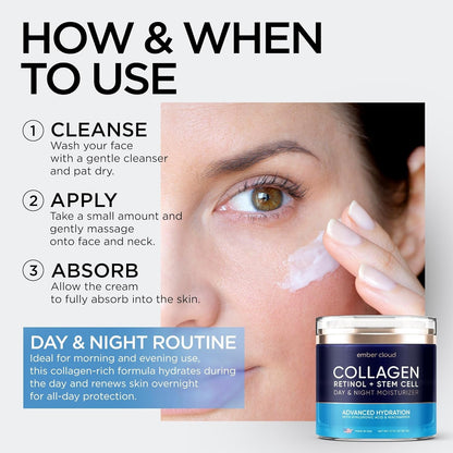 Advanced Anti Aging Day Night Cream Moisturizer