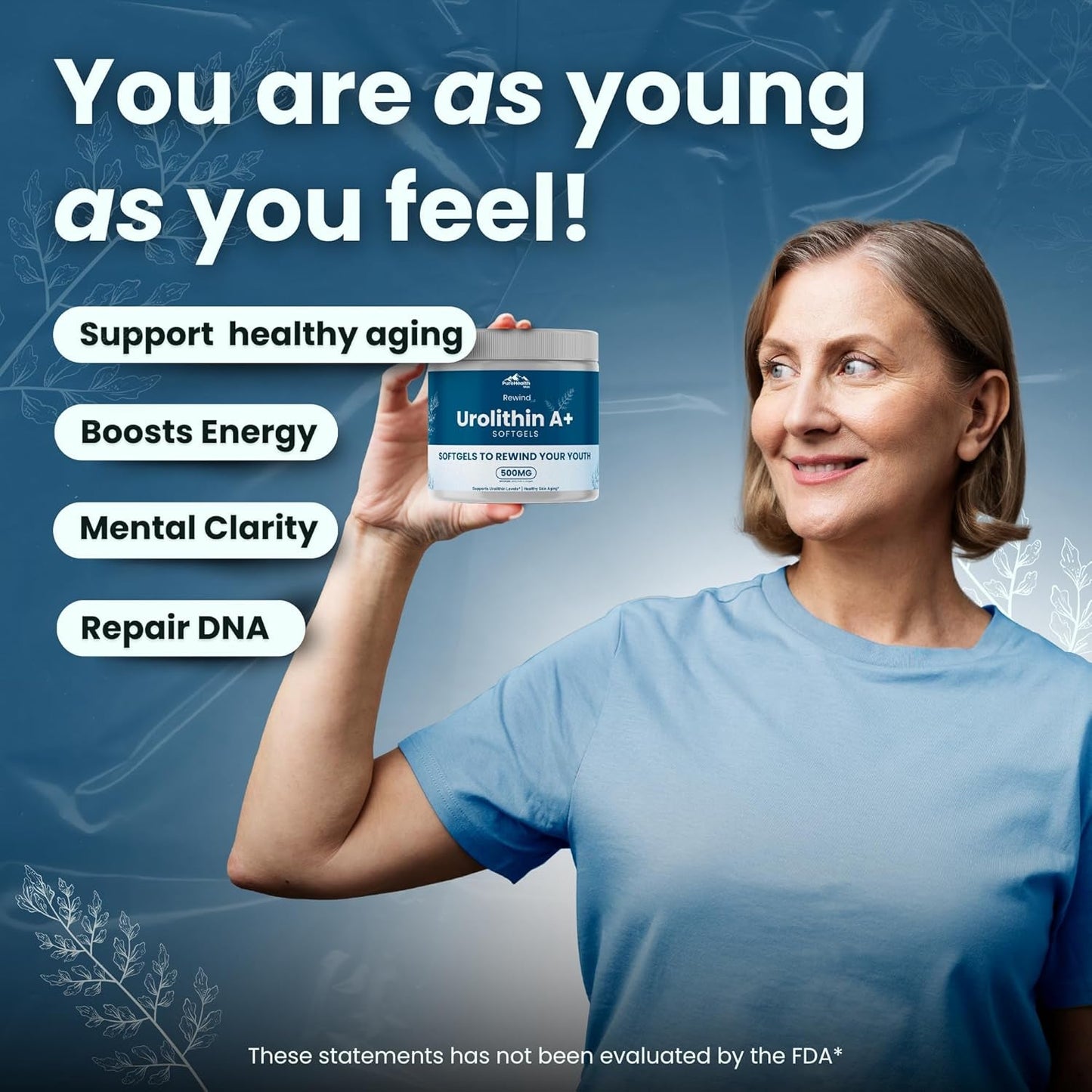 Powerful Anti Aging Supplement with Urolithin A