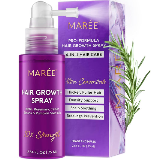 Natural Hair Regrowth Spray for Thinning Hair - Mycosmeticslondon