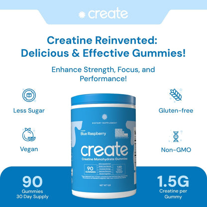 Vegan Creatine Gummies for Strength and Recovery