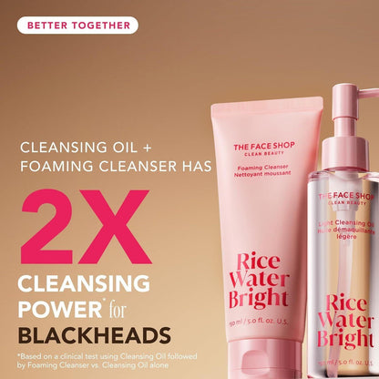 Natural Rice Water Double Cleansing Set