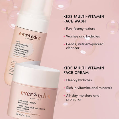 Natural Kids Skincare Set - Gentle Face & Lip Care