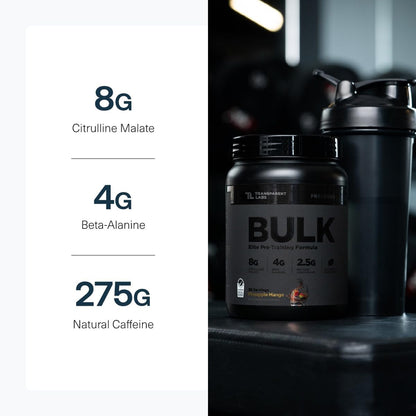 Powerful Black Pre Workout Supplement 30 Servings