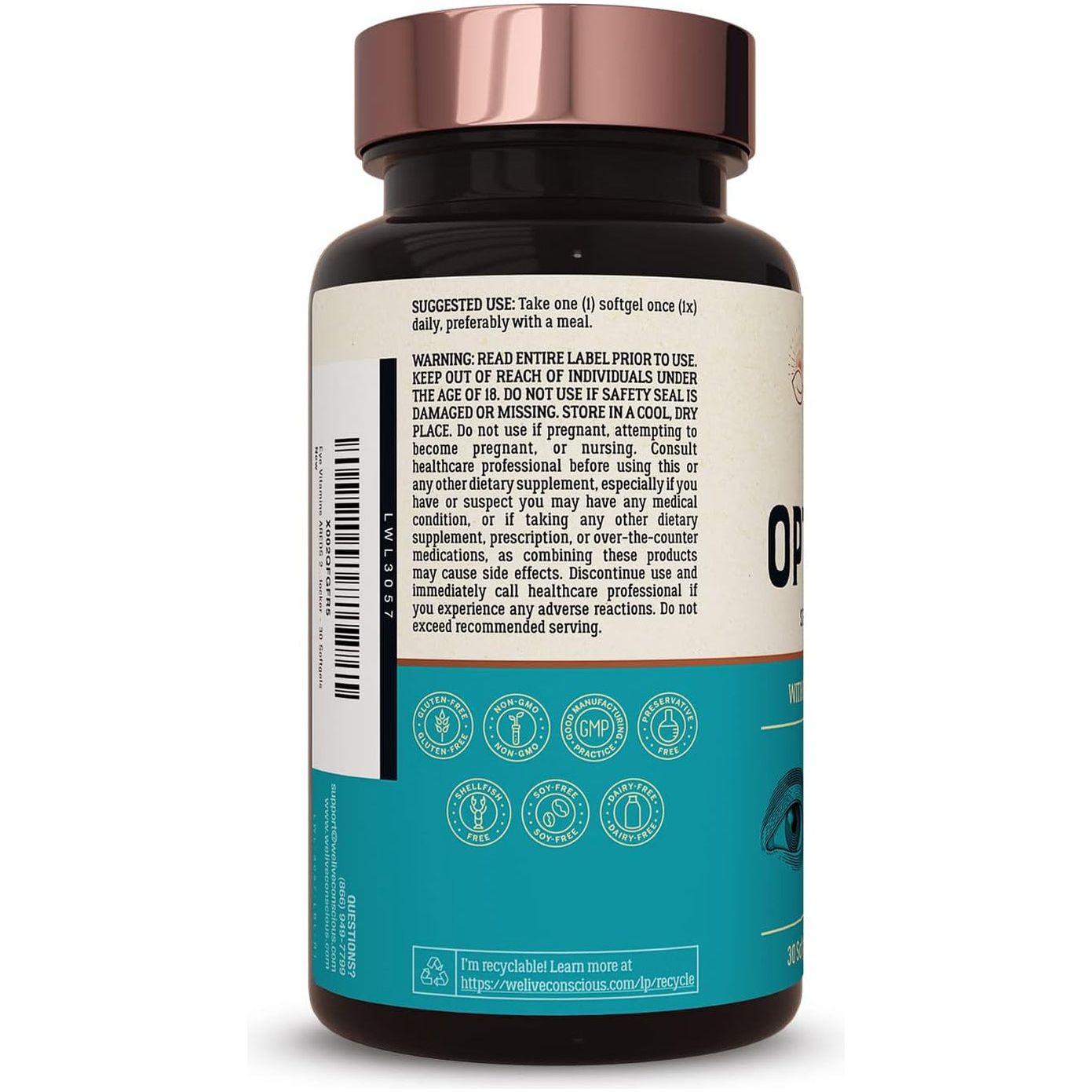 Eye Care Supplements Blue Light Defense Softgels
