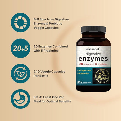 Gentle Gut Health Supplement - 240 Veggie Caps