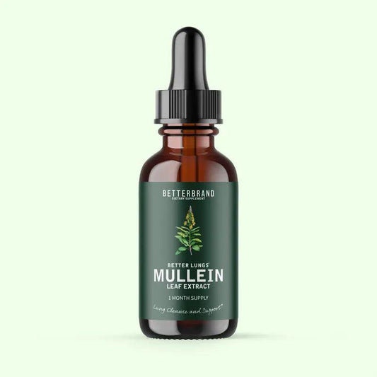 Natural Lung Cleanse Drops with Mullein & Chlorophyll - Mycosmeticslondon