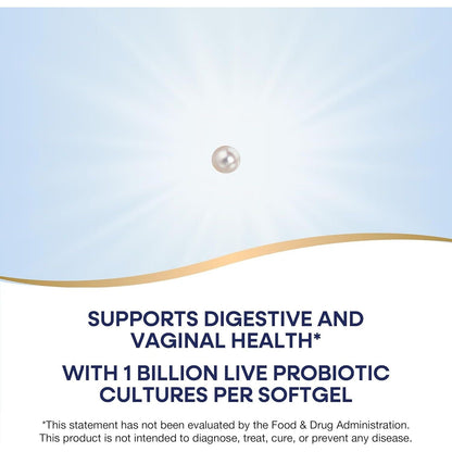 Probiotic Supplements for Women - 30 Softgels Digestive Health