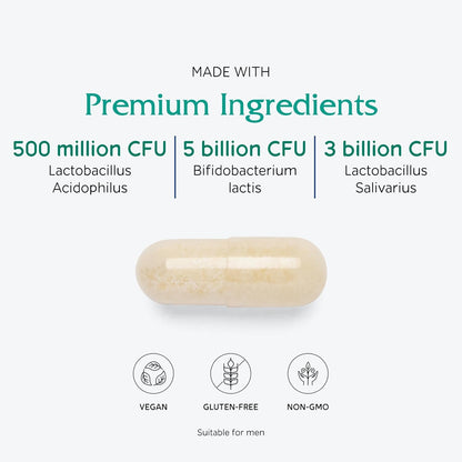 Premium Probiotic Capsules for Gut Health Support