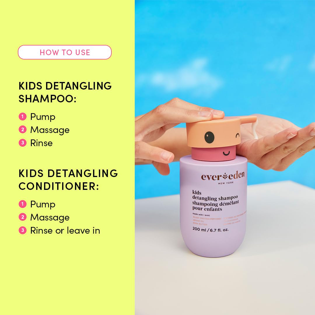 Natural Kids Face & Hair Care Kit for Sensitive Skin
