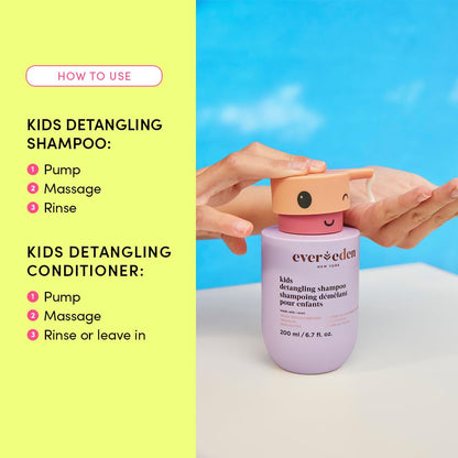 Natural Kids Face & Hair Care Kit for Sensitive Skin