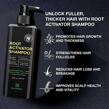 Natural Hair Growth Shampoo for Men 300ml